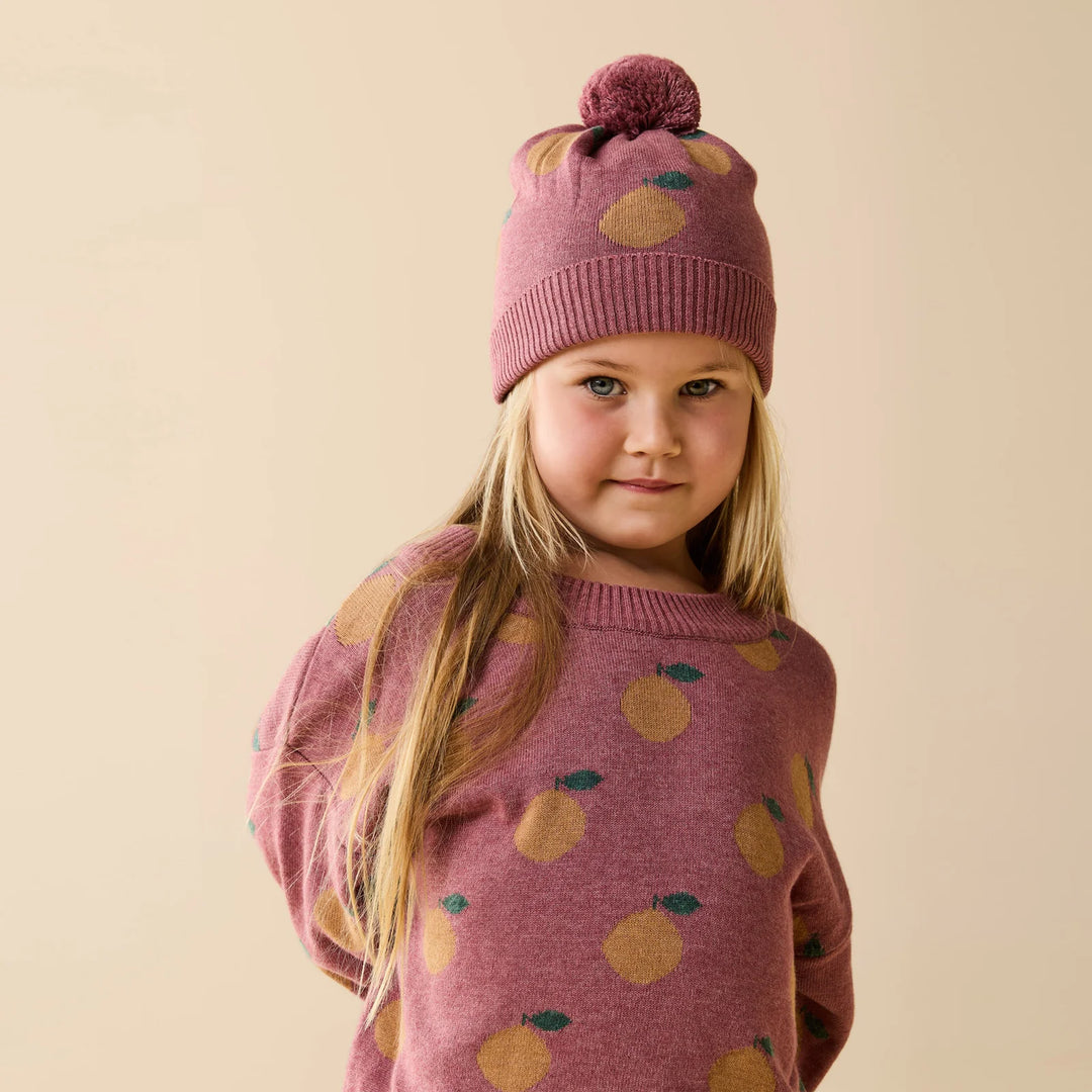 Jumper | Organic Knitted - Clementine