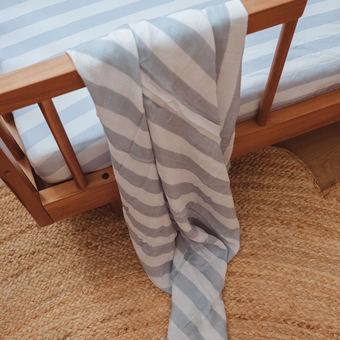 Swaddle | Organic - Cloud Stripe