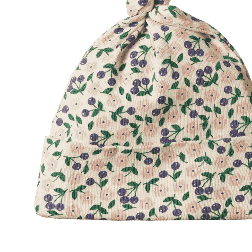 Beanie | Cotton - Briarwood Print