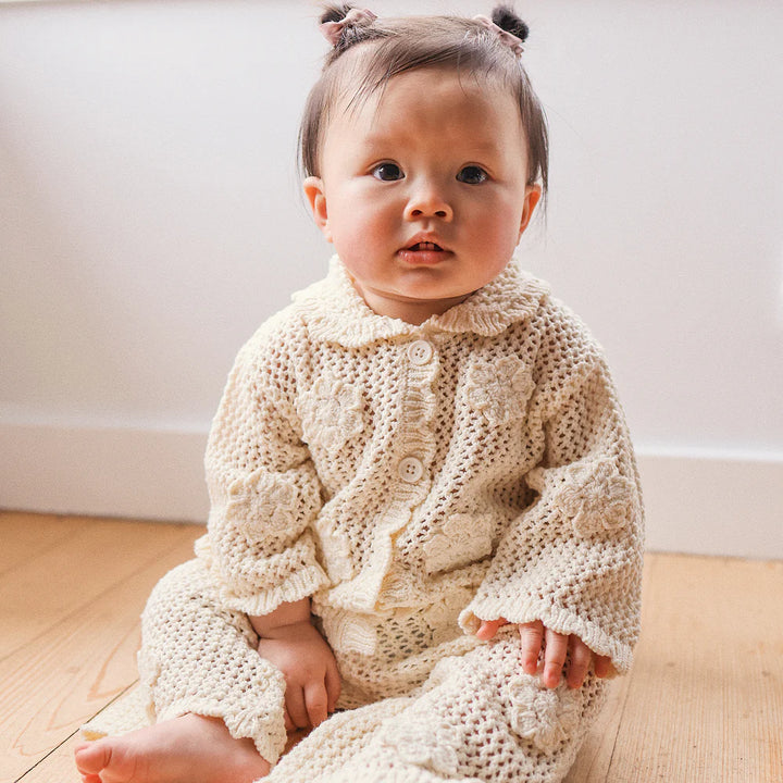 Cardigan | Knit Crochet - Daisy