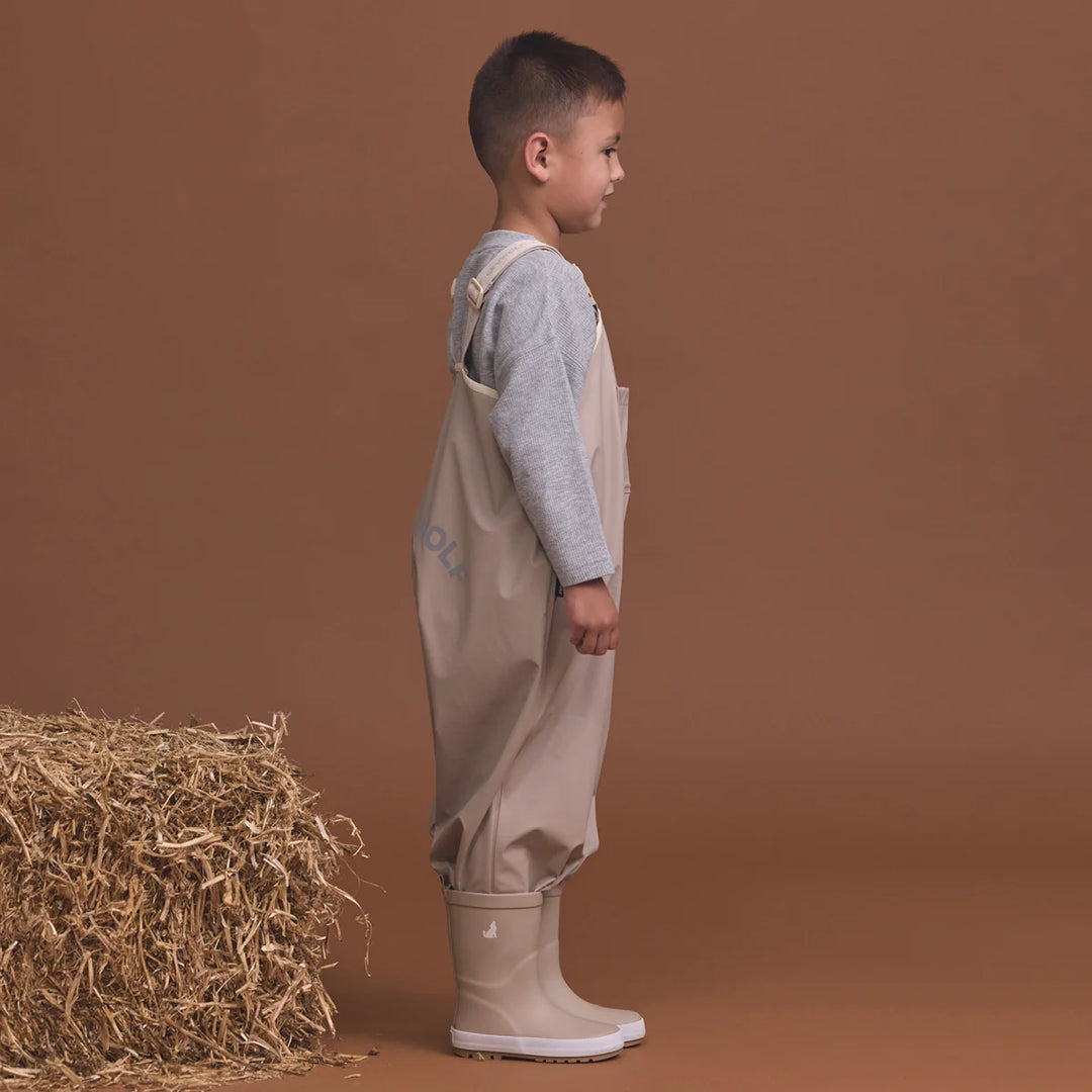 Crywolf Rain Overalls | Ash