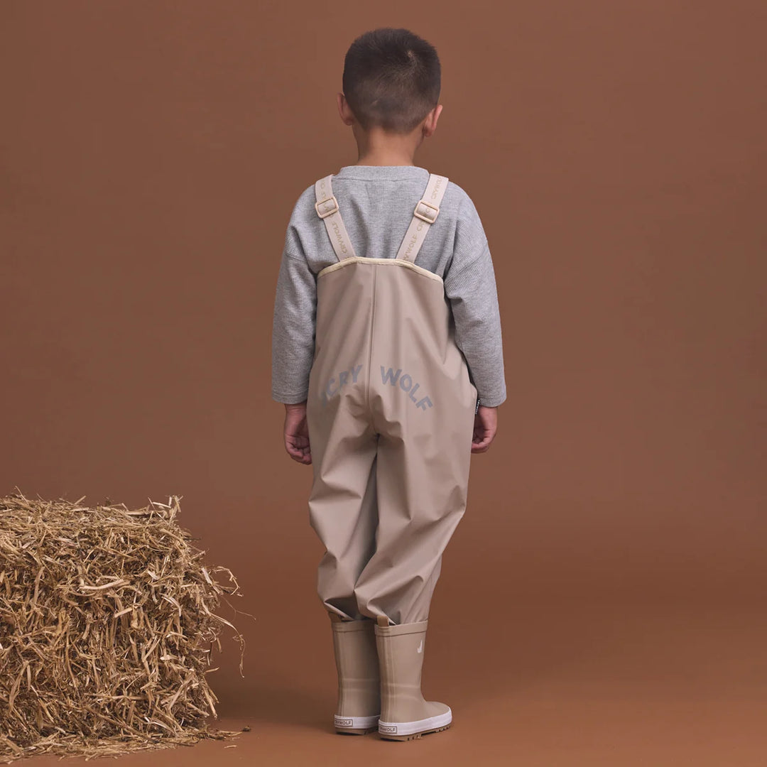 Crywolf Rain Overalls | Ash