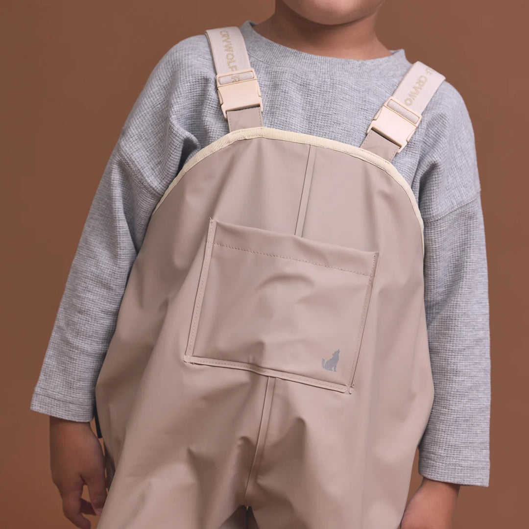 Crywolf Rain Overalls | Ash