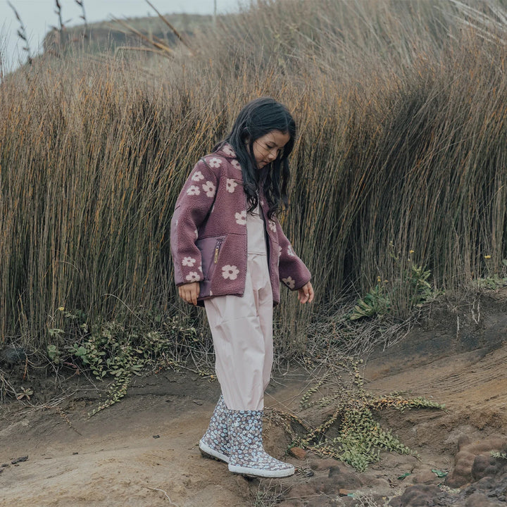 Crywolf Rain Overalls | Dusty Pink