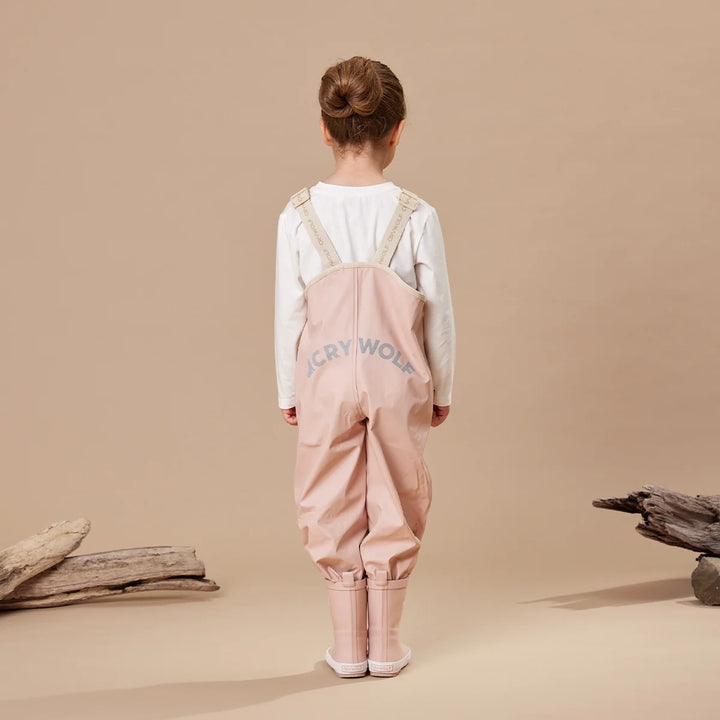 Crywolf Rain Overalls | Dusty Pink