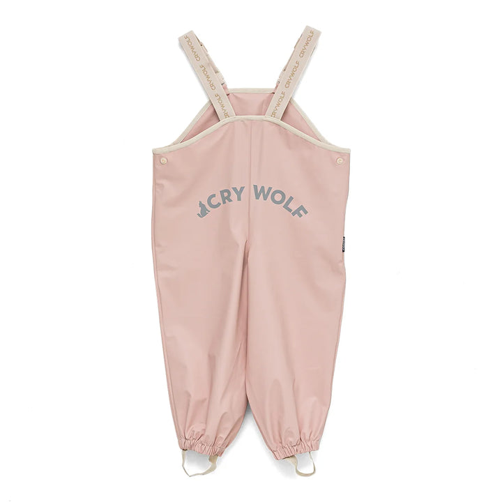 Crywolf Rain Overalls | Dusty Pink