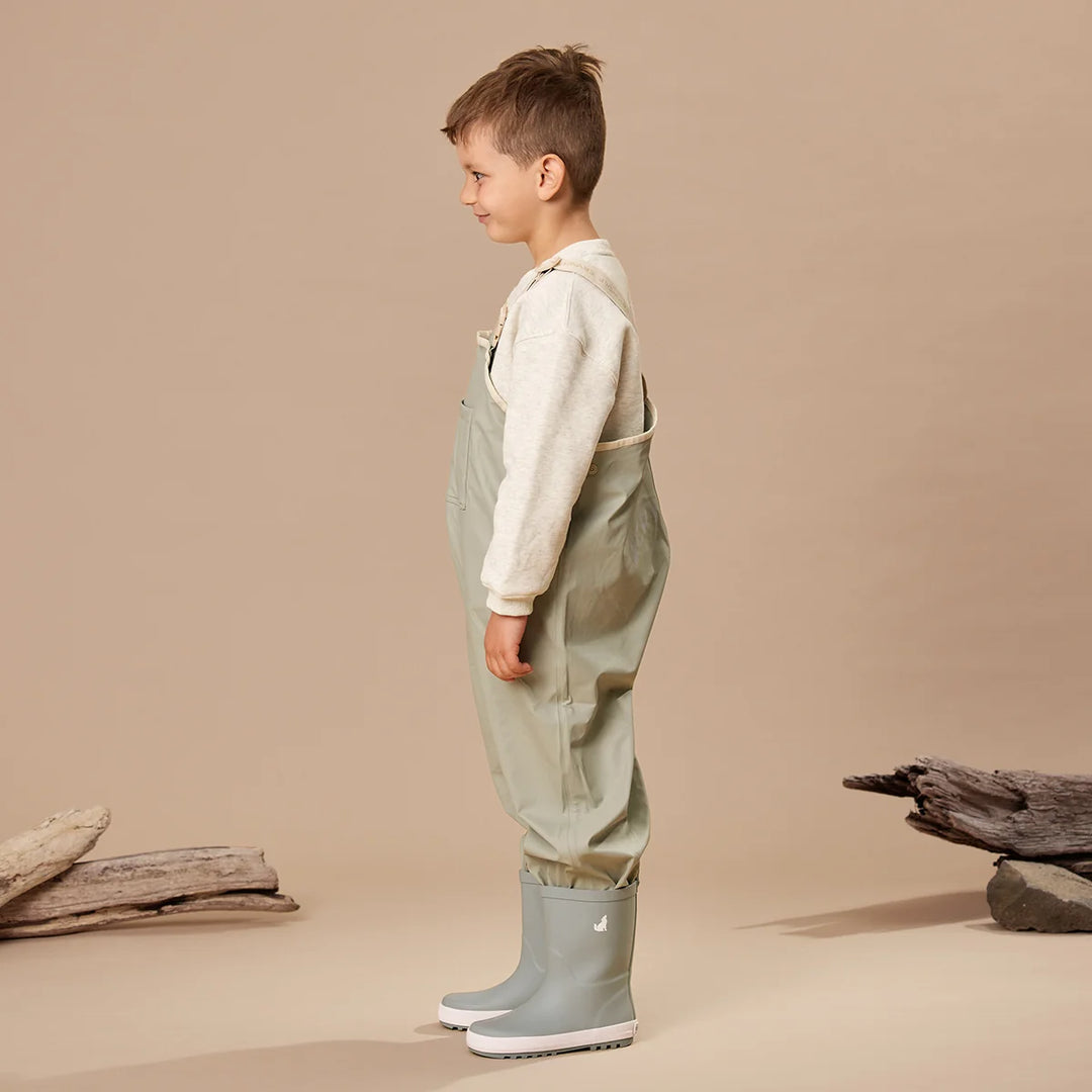 Crywolf Rain Overalls | Moss