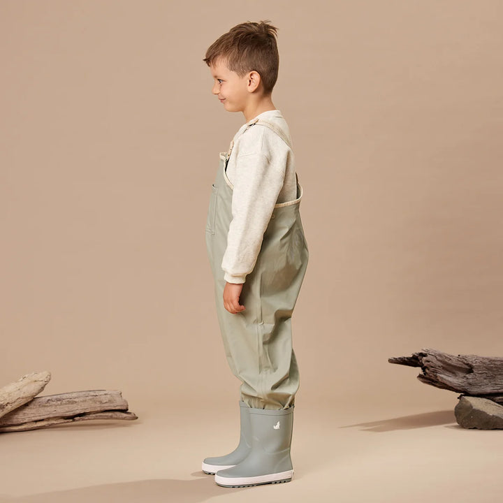 Crywolf Rain Overalls | Moss
