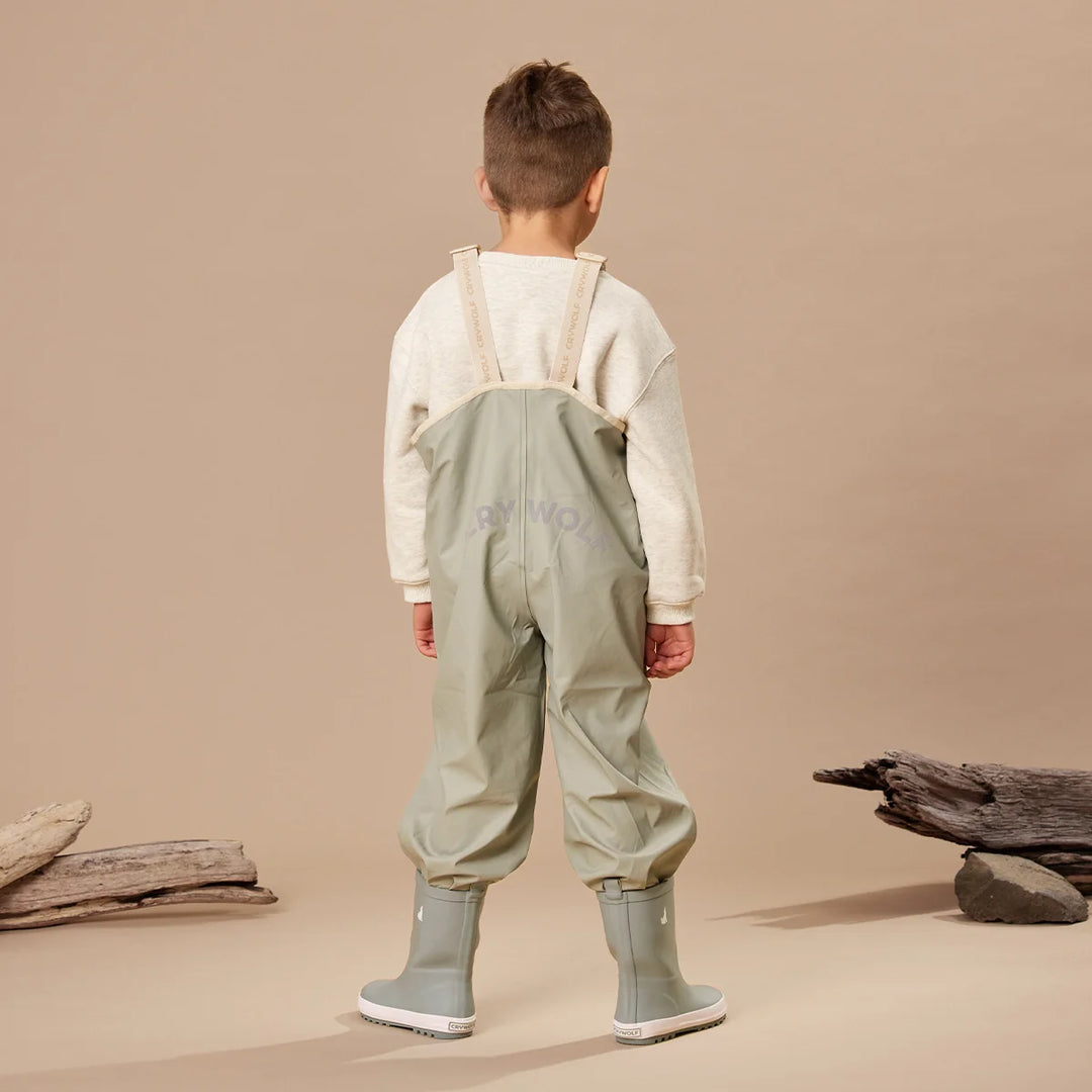 Crywolf Rain Overalls | Moss