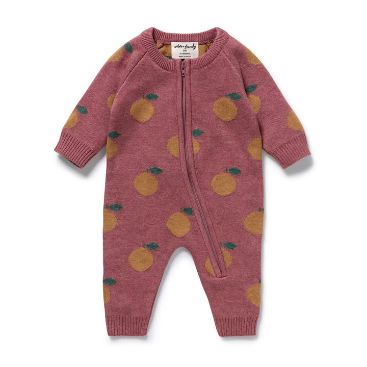 Growsuit | Organic Knitted - Clementine