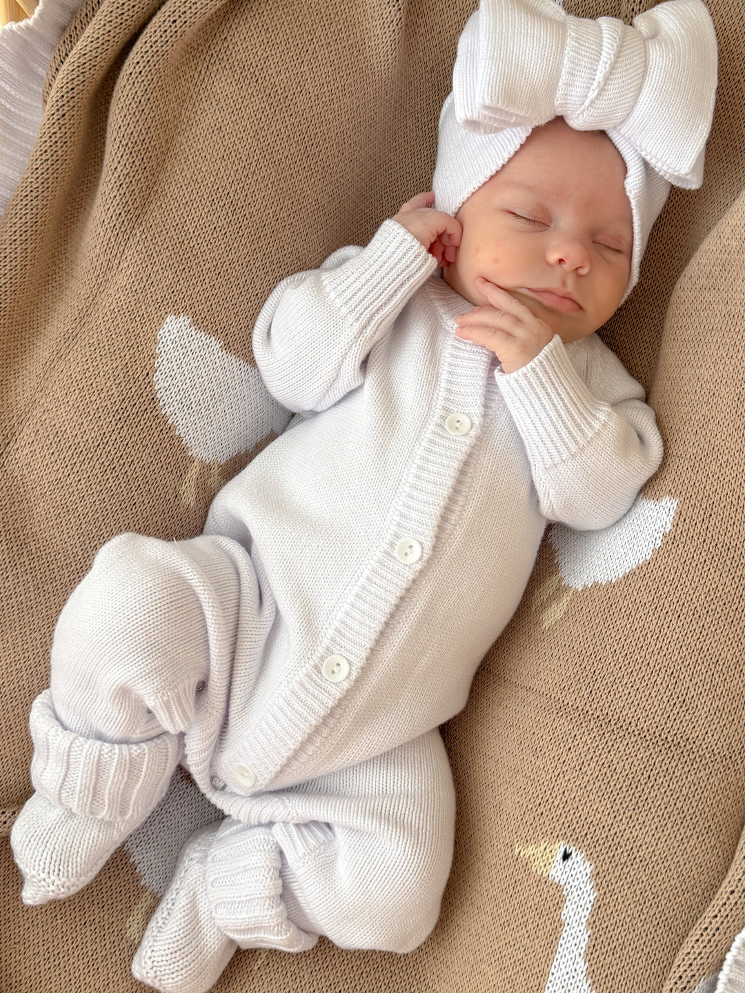 Onesie | Organic Knit - Milk