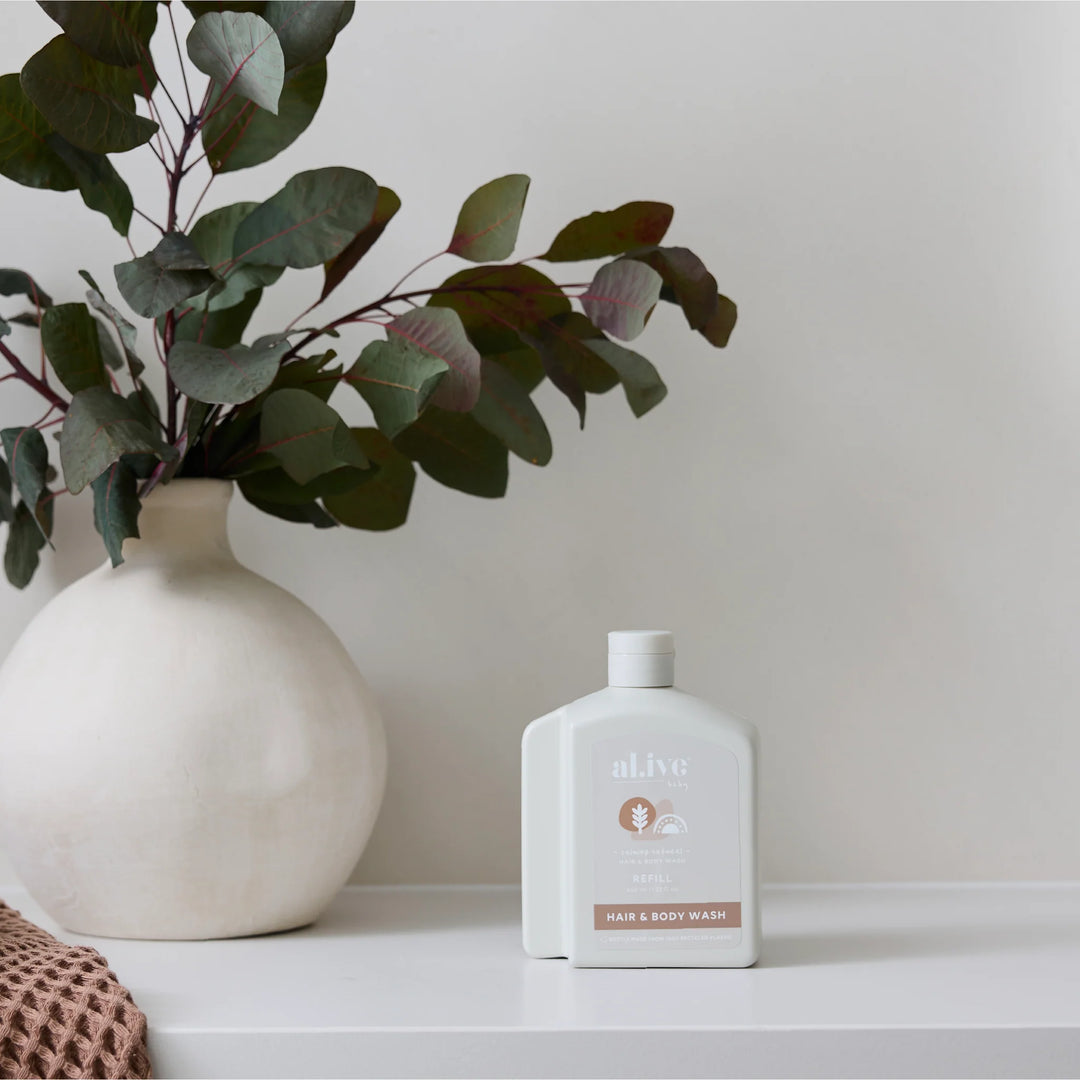 650ml Baby Wash Refil - Calming Oatmeal