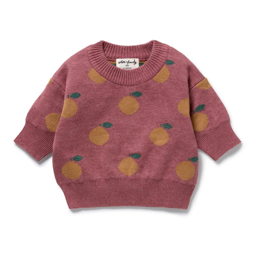 Jumper | Organic Knitted - Clementine