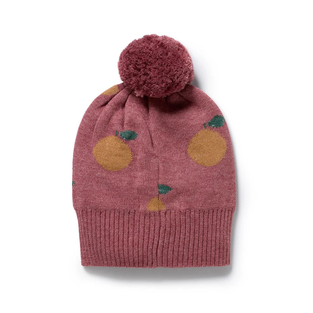 Beanie | Organic Knitted - Clementine