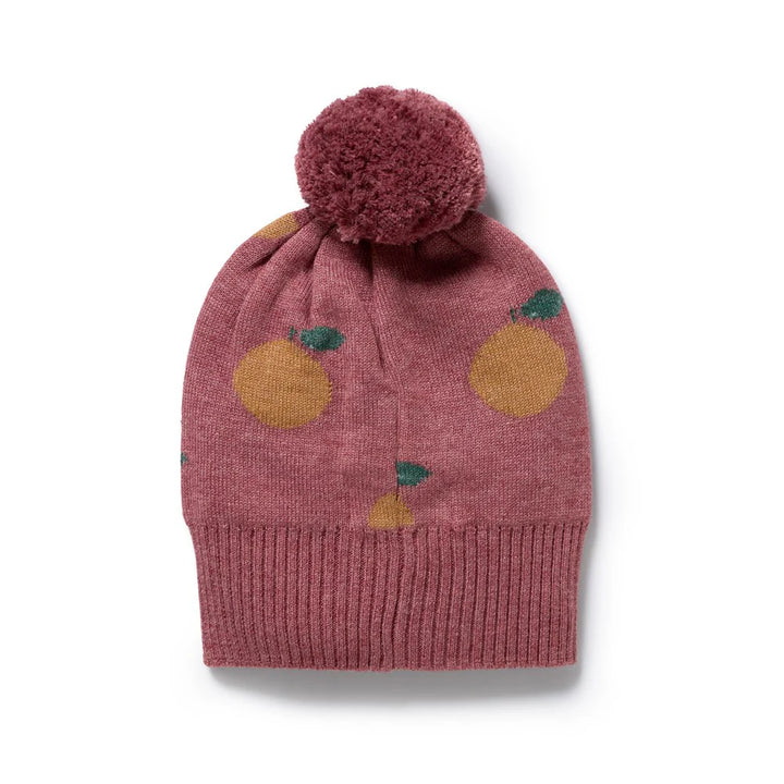 Beanie | Organic Knitted - Clementine