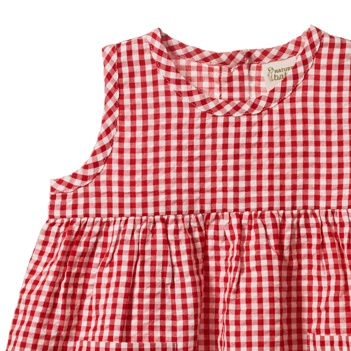 Dorothy Dress - Red Gingham