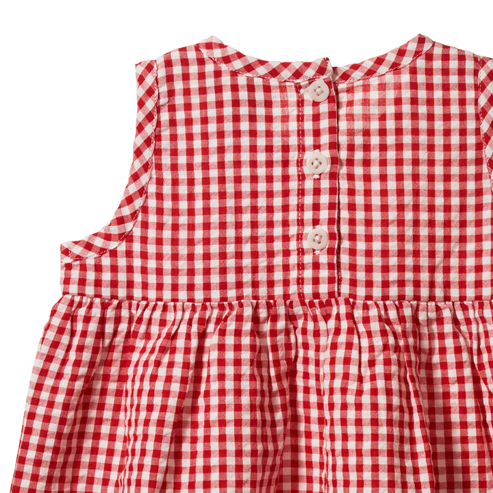 Dorothy Dress - Red Gingham