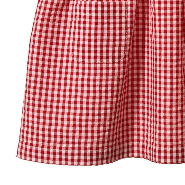 Dorothy Dress - Red Gingham