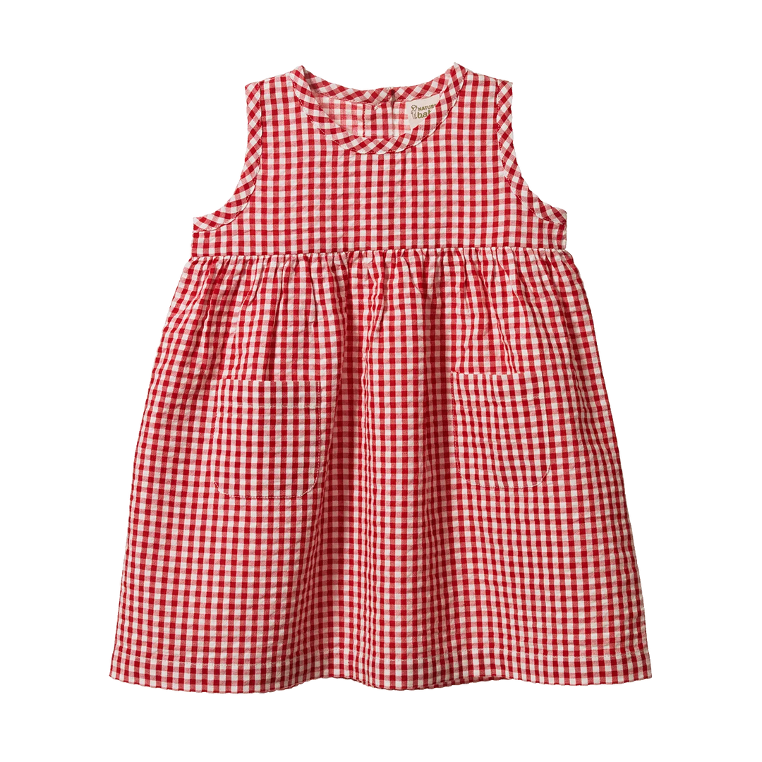 Dorothy Dress - Red Gingham