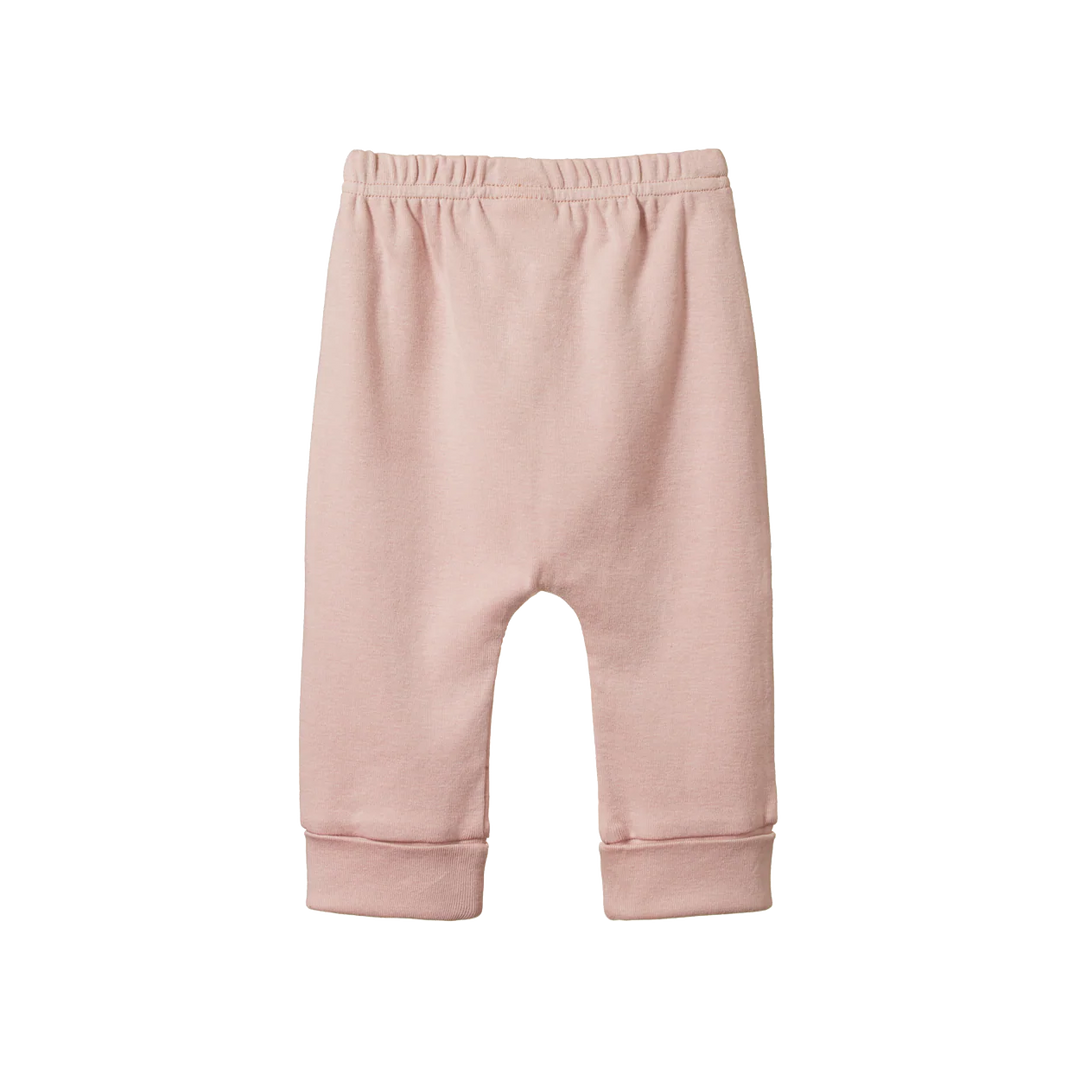 Pants | Cotton Drawstring - Rose Dust