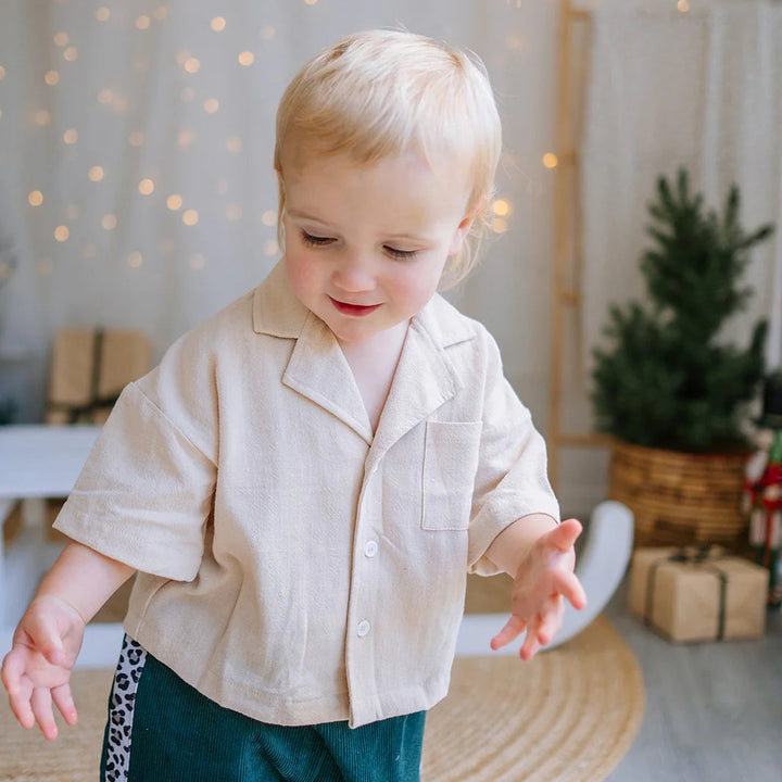 Shirt | Linen - Natural