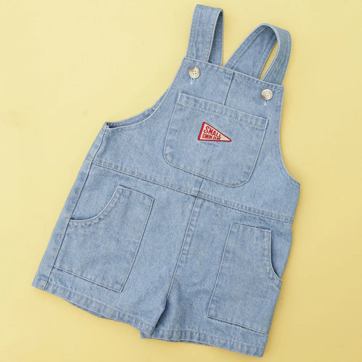Denim Shortie Overalls