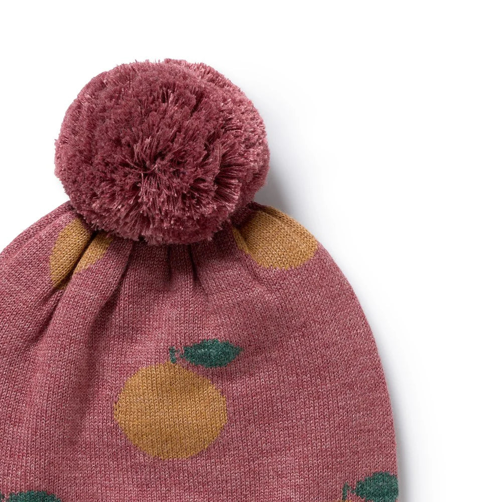 Beanie | Organic Knitted - Clementine