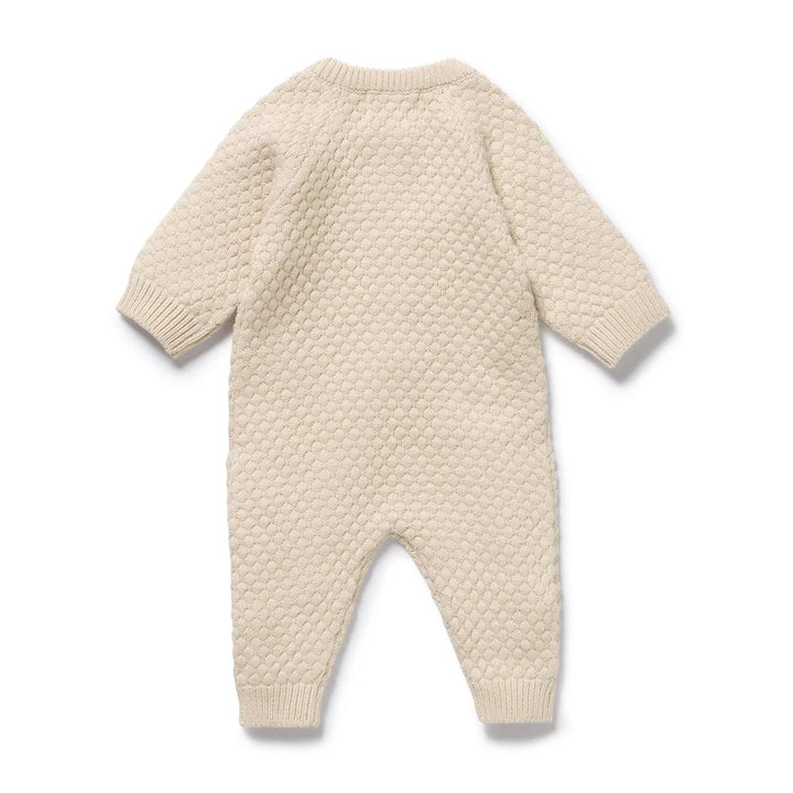 Growsuit | Organic Knitted - Cream