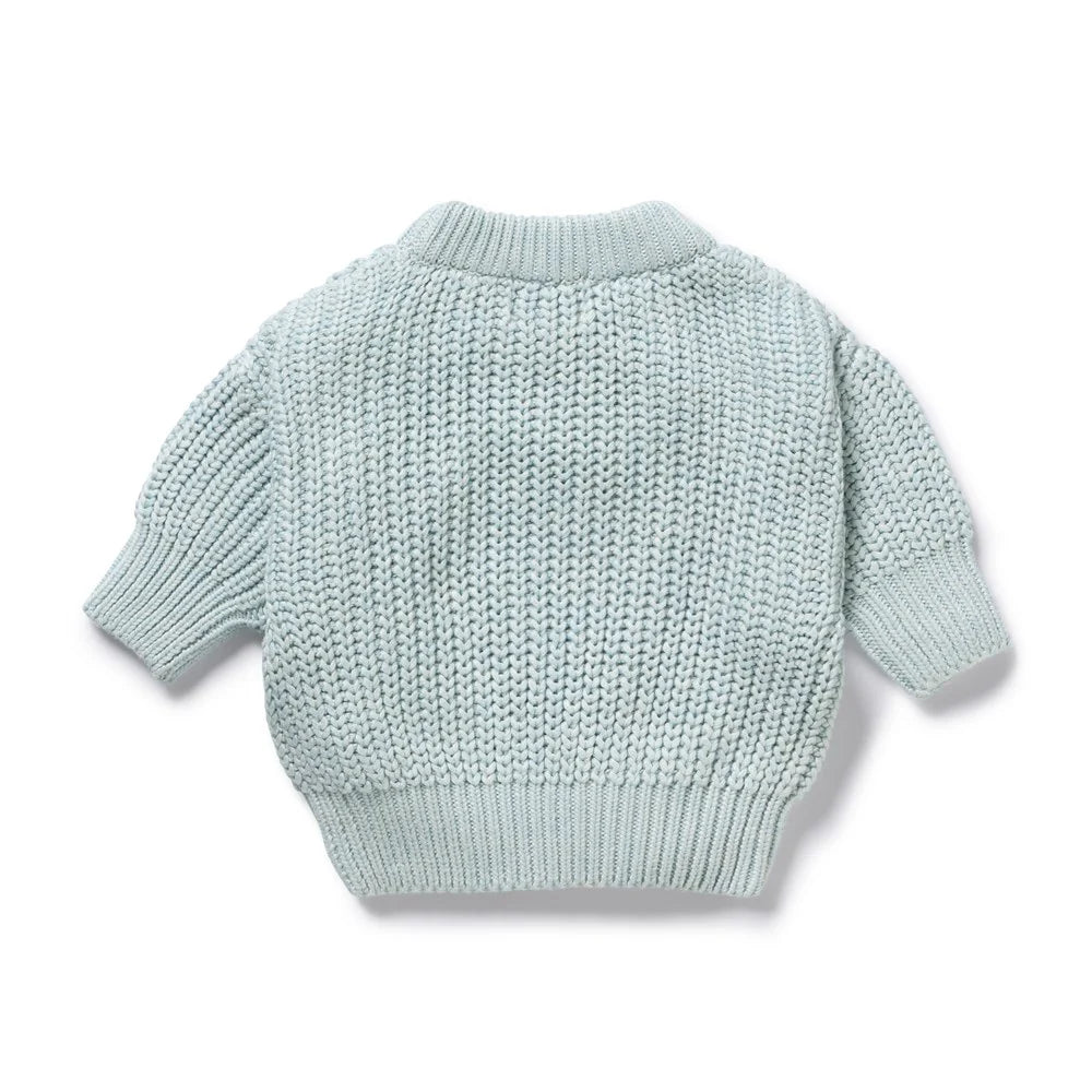 Jumper | Organic Knitted - Cloud Blue