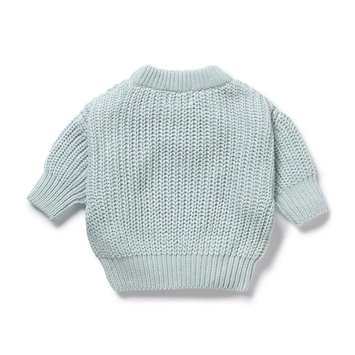 Jumper | Organic Knitted - Cloud Blue