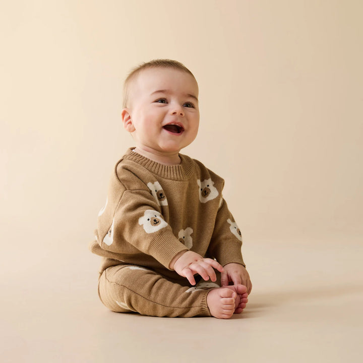 Jumper | Organic Knitted - Beary Cute