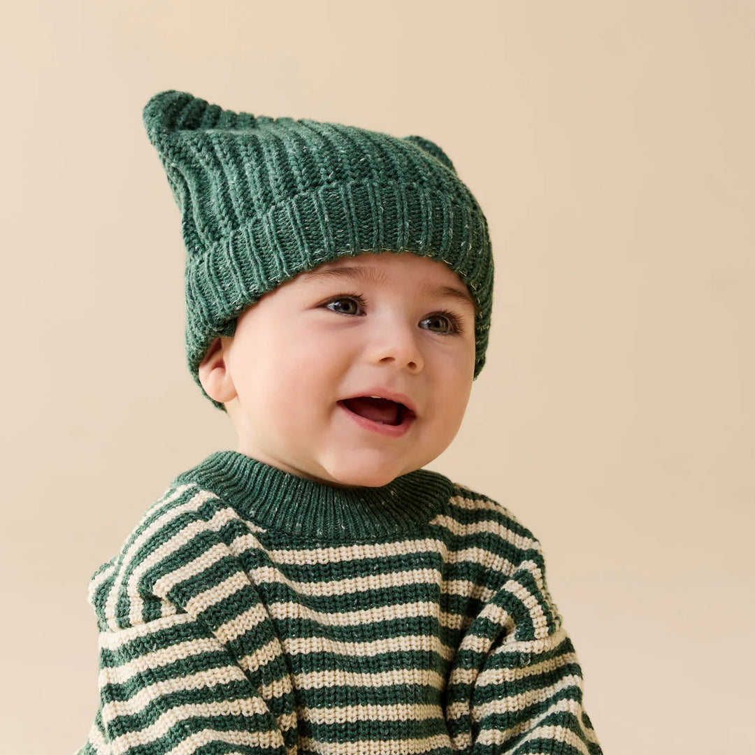 Beanie | Knitted Bear - Clover