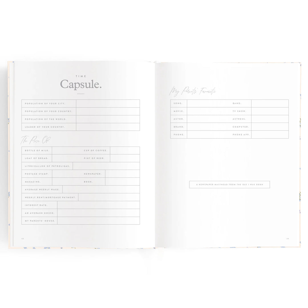 Baby Book | Bellflower