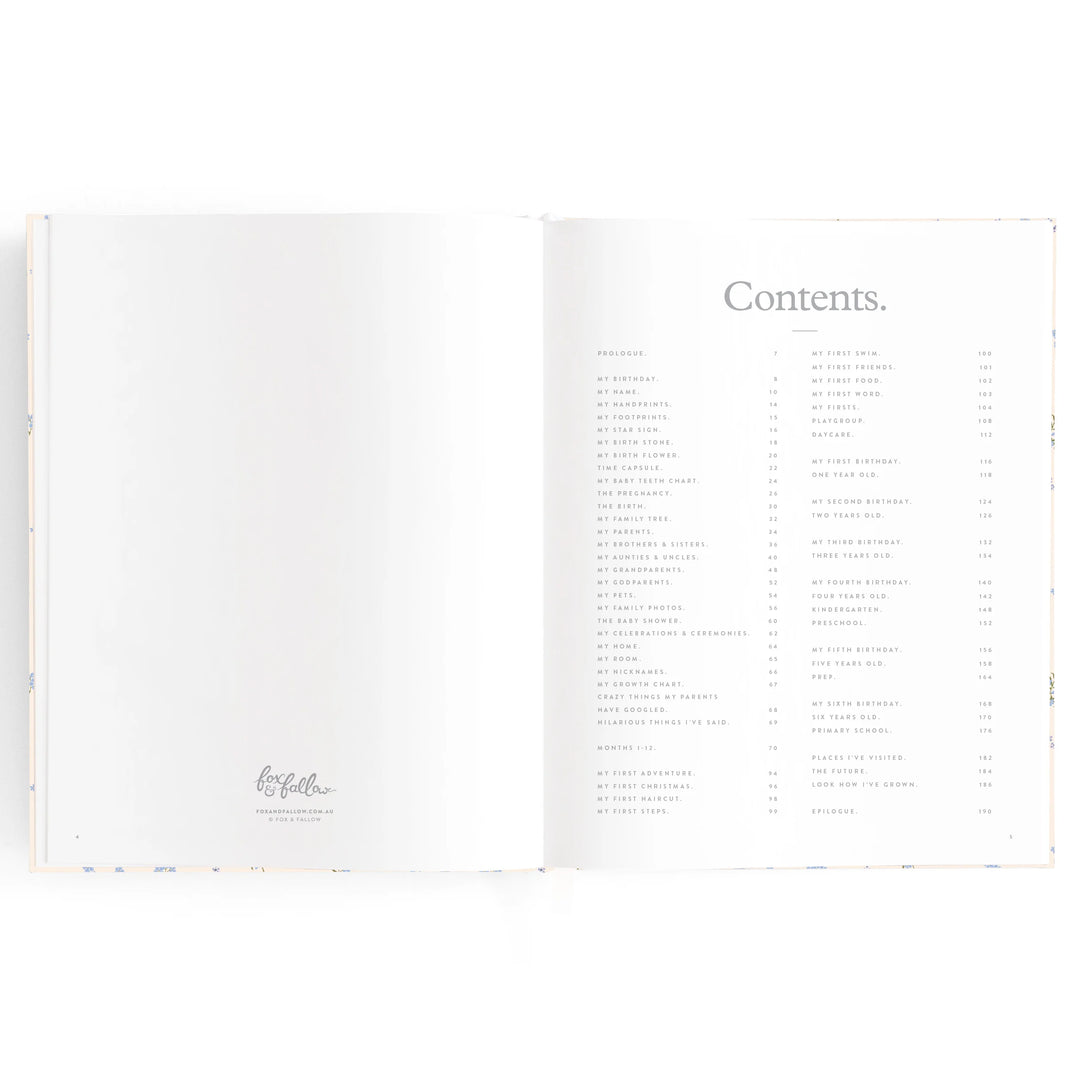 Baby Book | Bellflower