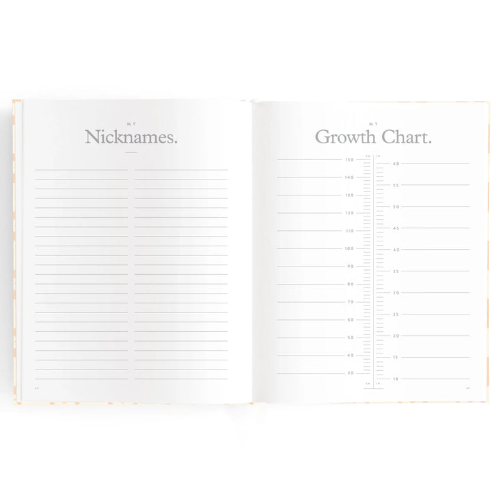 Baby Book | Forest Friends Cornflower