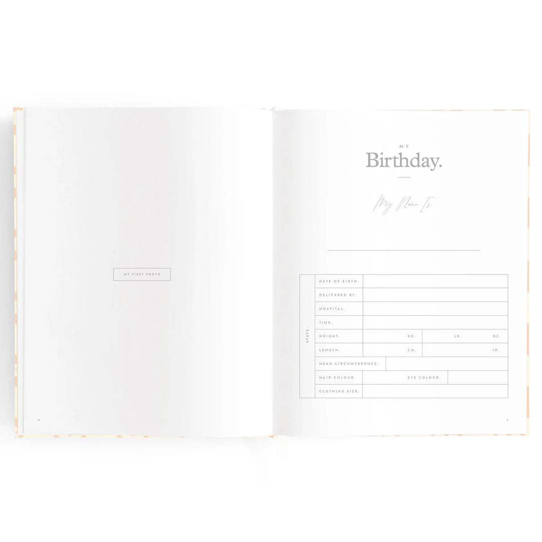 Baby Book | Forest Friends Sage