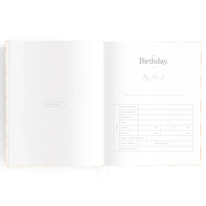 Baby Book | Forest Friends Sage