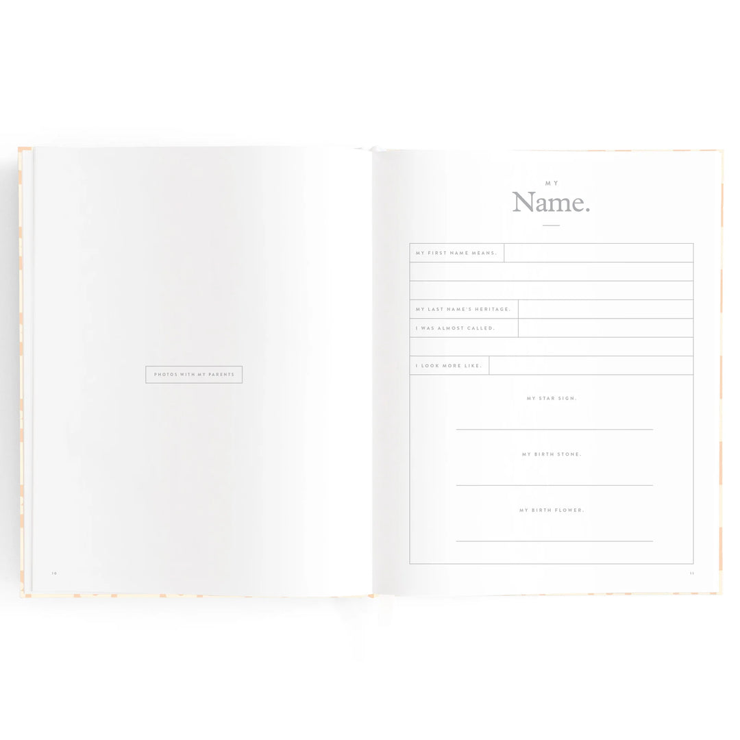 Baby Book | Forest Friends Cornflower