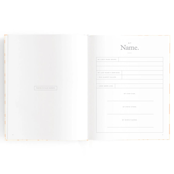 Baby Book | Forest Friends Cornflower