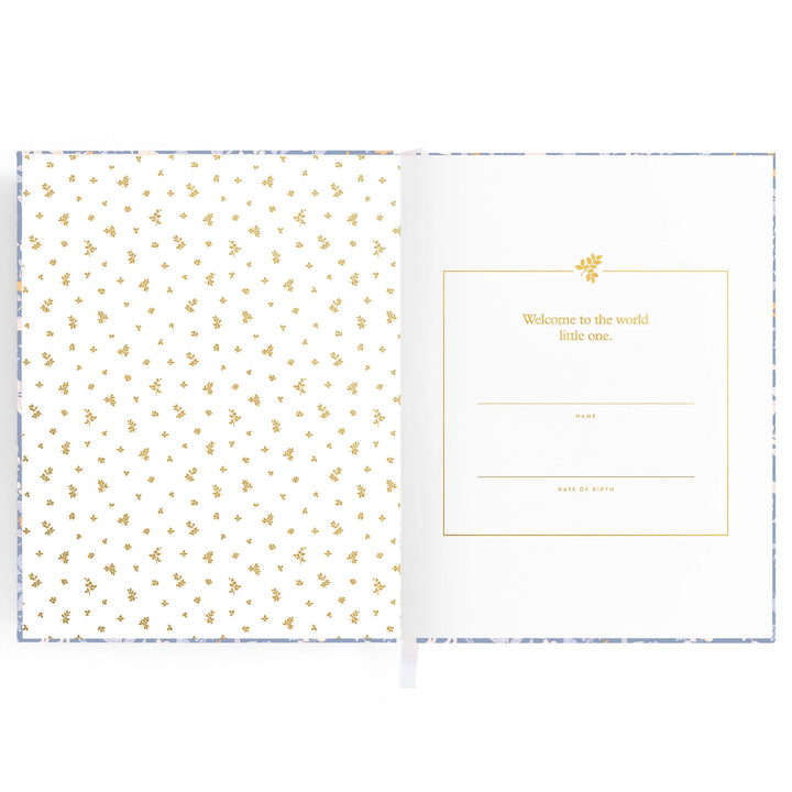 Baby Book | Forest Friends Cornflower