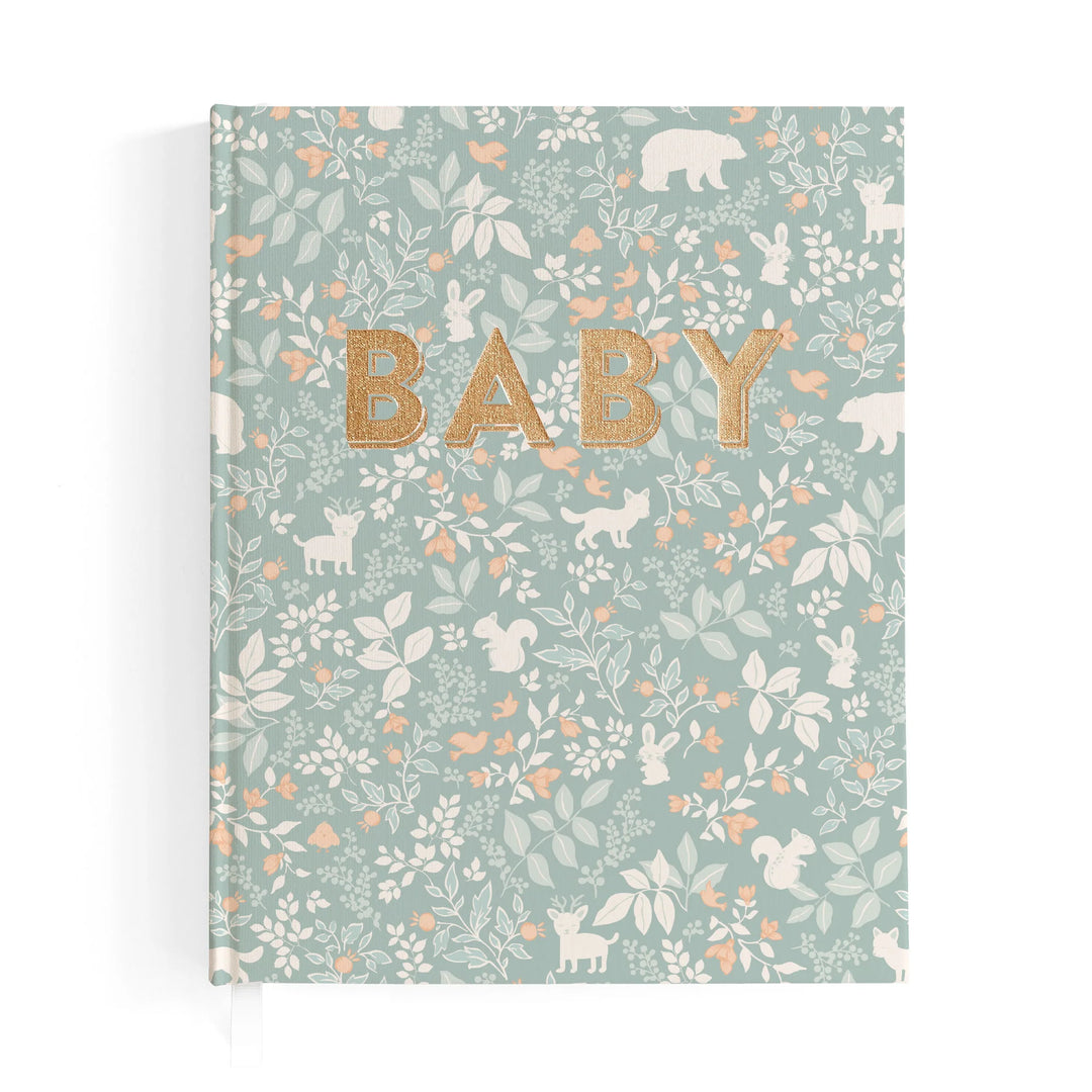 Baby Book | Forest Friends Sage