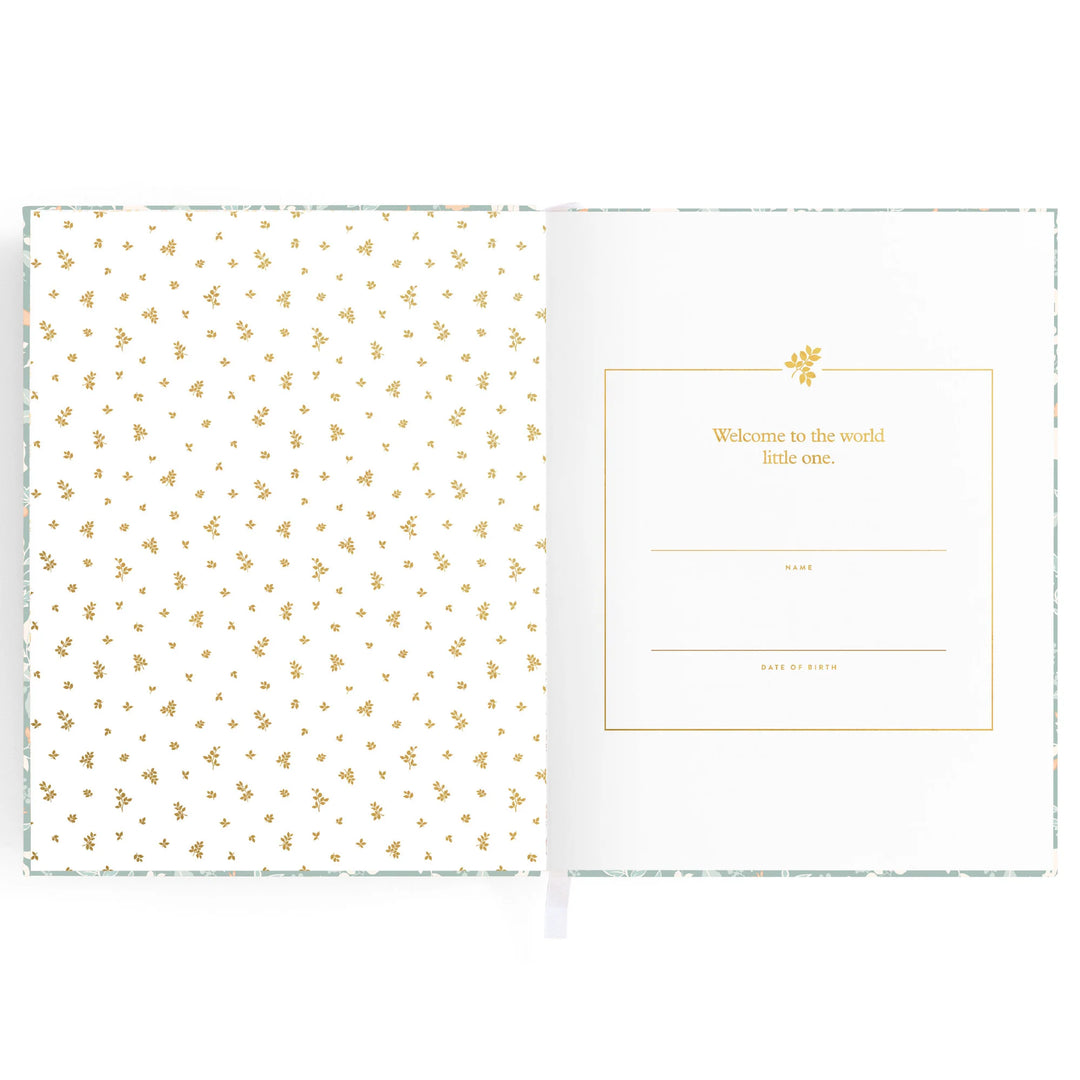 Baby Book | Forest Friends Sage