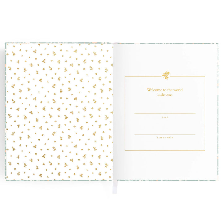 Baby Book | Forest Friends Sage