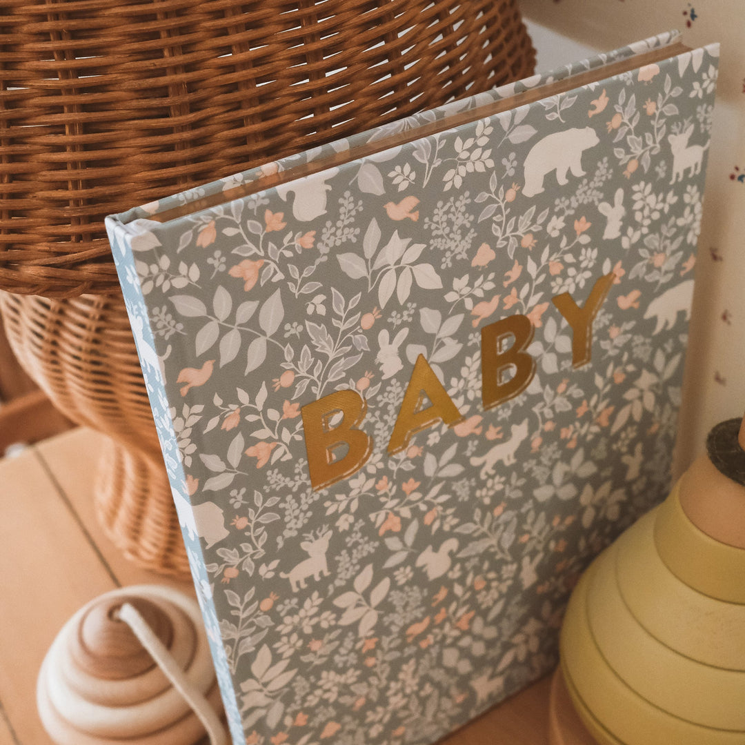 Baby Book | Forest Friends Sage