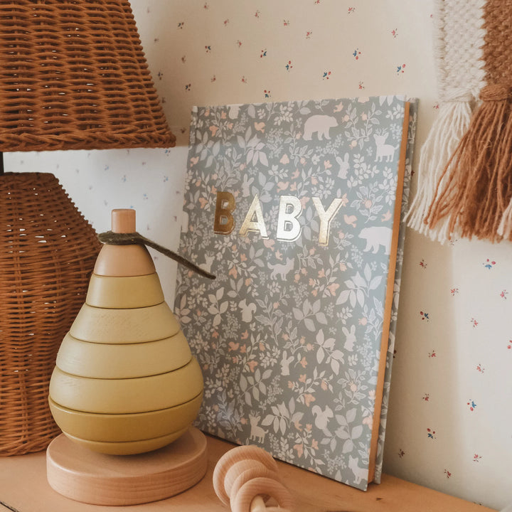 Baby Book | Forest Friends Sage