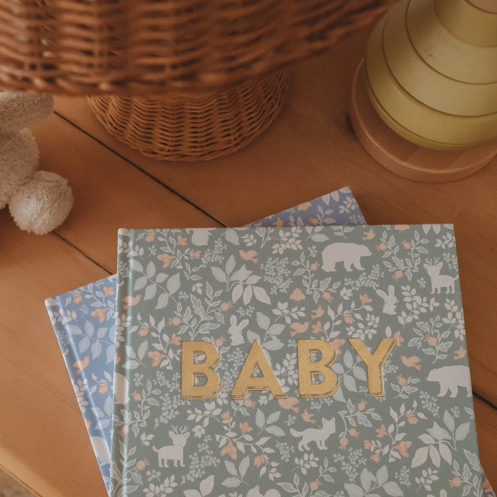 Baby Book | Forest Friends Sage