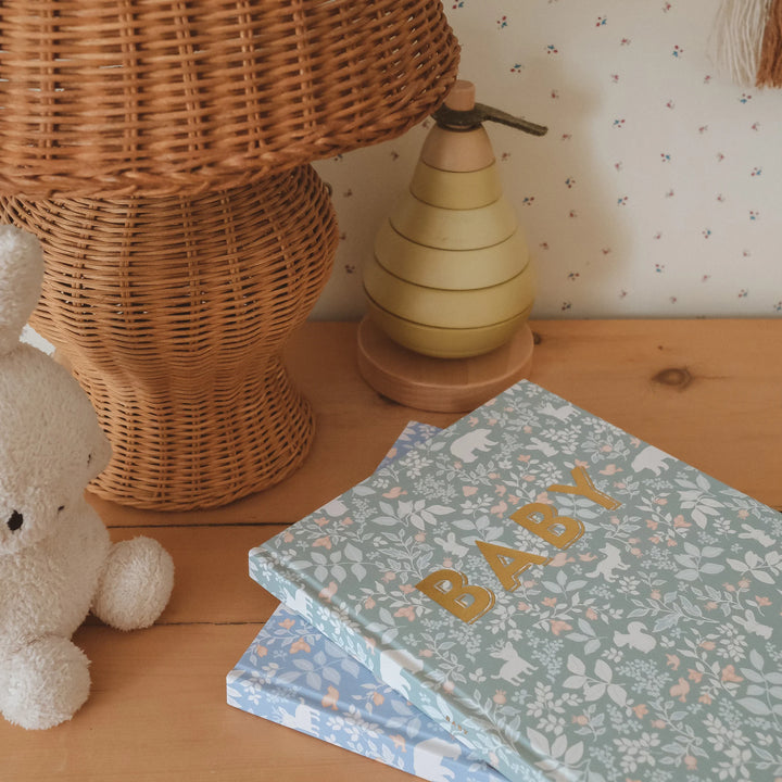 Baby Book | Forest Friends Sage