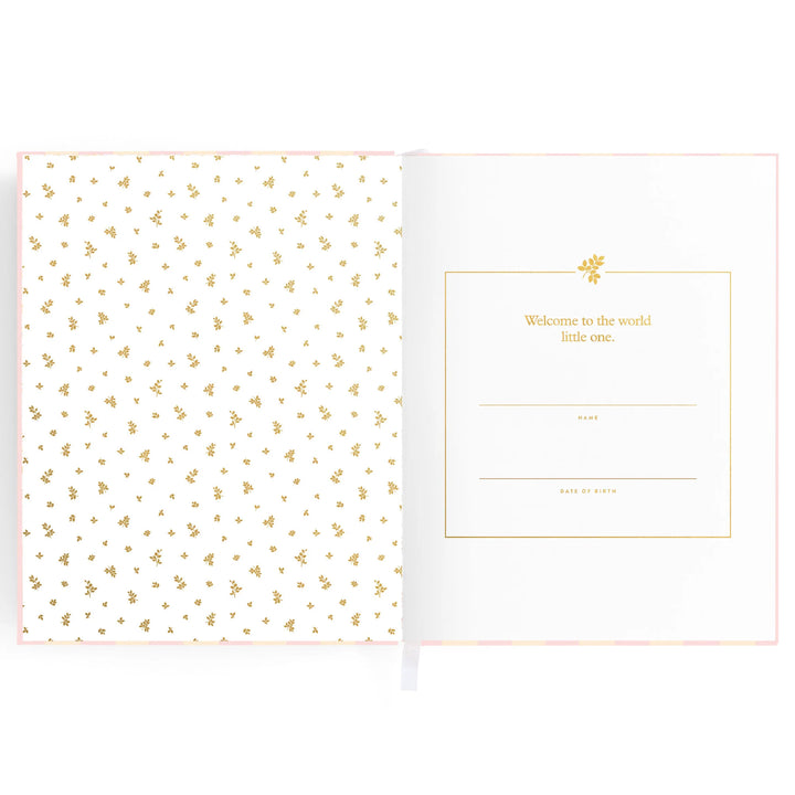 Baby Book | Petal Stripe