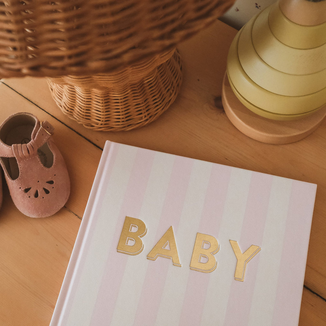 Baby Book | Petal Stripe