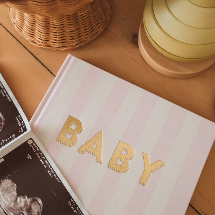 Baby Book | Petal Stripe